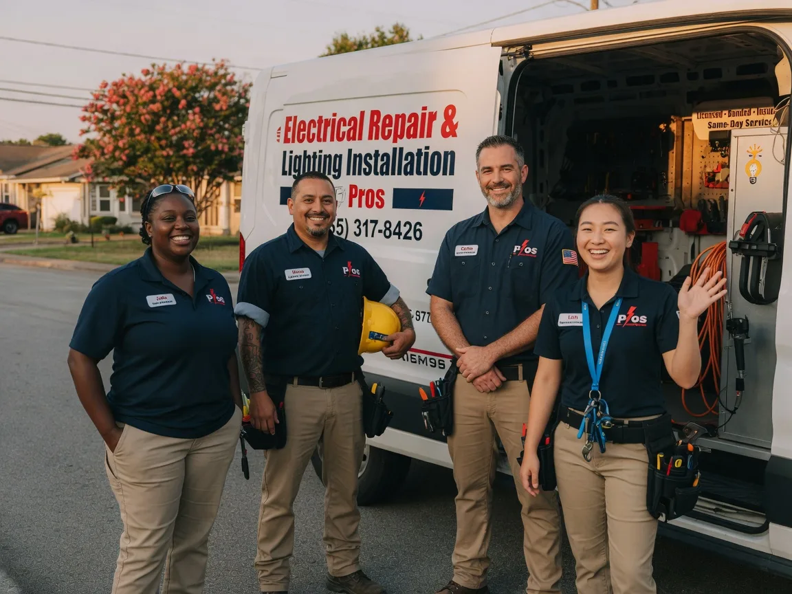 Licensed Electrician company in Cookville, TX